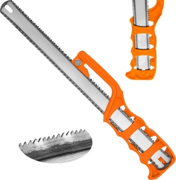 NEO PIŁA UCHWYT DO BRZESZCZOTU Z BRZESZCZOTEM 300MM DO DREWNA METALU 43-321