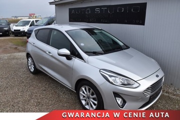 Ford Fiesta VIII Hatchback 3d 1.0 EcoBoost 100KM 2018 Ford Fiesta Full-LED Asystenty Klimatronic Parktronic Tempomat Keyless-GO, zdjęcie 39