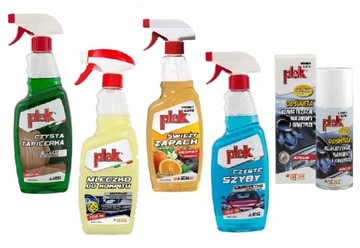 PLAK ZESTAW KOSMETYKÓW DO PIELĘGNACJI WNĘTRZA AUTA SAMOCHODU PREZENT ŚWIĘTA