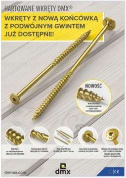 СТОЛЯРНЫЕ ВИНТЫ ДЛЯ ДЕРЕВА 5X45 TORX ШАЙБА DMX 200 шт.