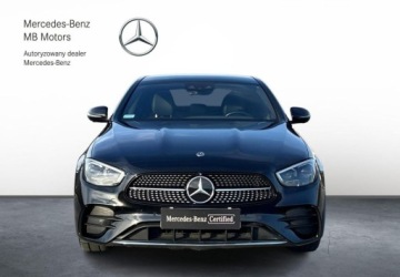 Mercedes Klasa E W213 Limuzyna 2.0 220d 194KM 2020 Mercedes-Benz Klasa E REZERWACJA SalonPL Od Dealera 4Matic AMG Line Kamera, zdjęcie 7