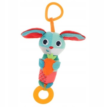 Cute Rabbit Wind Chime, Babies Plush Animal Rattle