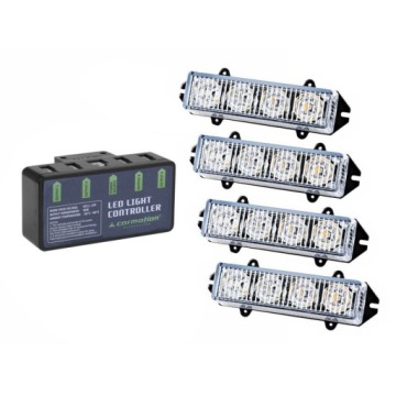 4х СИГНАЛЬНЫЕ ЛАМПЫ СТРОБСКОП ПОМОЩЬ ЭВАКУАТОР СВЕТОДИОДНЫЙ