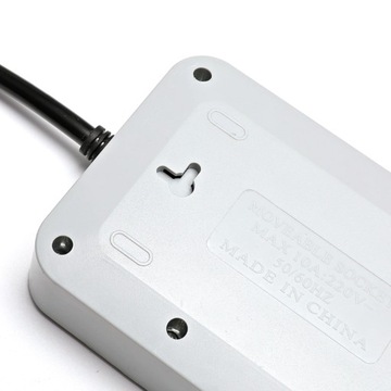 УДЛИНИТЕЛЬ ПИТАНИЯ НА 3 РОЗЕТКИ С ПОРТОМ USB Х 6 ШТ. ДЛУГА 1,8 М