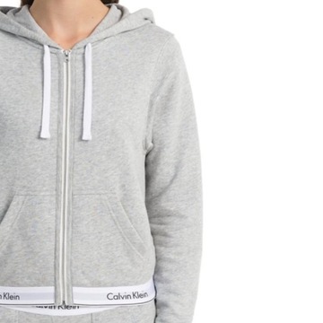 Bluza Calvin Klein Top Hoodie Full Z W QS5667E M