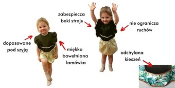 śliniaki do karmienia dla dziecka - Klasyczne Ego + Sweet z falbankami