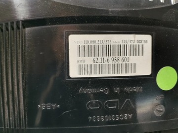 BMW 5 SERIES SADA INDIKÁTOR TACHOMETRU