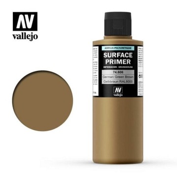 VALLEJO PRIMER 74606 GERMAN GREEN BROWN 200ml