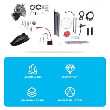 1 КОМПЛЕКТ ВЕЛОСИПЕДНОГО ДВИГАТЕЛЯ 100CC. КОМПЛЕКТ ГАЗОВОГО ДВИГАТЕЛЯ ДЛЯ ВЕЛОСИПЕДА