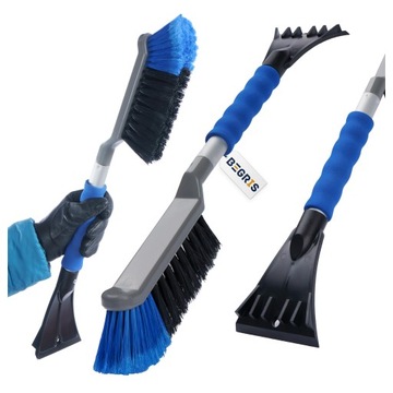 ДЛИННЫЙ СКРЕБОК СКРЕБОК 2 В 1 С ШИРОКОЙ ЩЕТКОЙ ДЛЯ УДАЛЕНИЯ СНЕГА