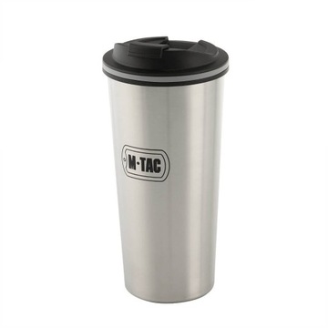 M-Tac Kubek Termiczny Turystyczny Metalowy Z Zaworem 450 ml Stal