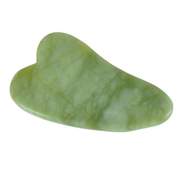 GUA SHA KAMIEŃ Z JADEITU MASAŻ GUASHA do twarzy