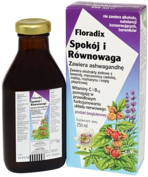 FLORADIX PŁYN 250ML - SPOKÓJ I RÓWNOWAGA