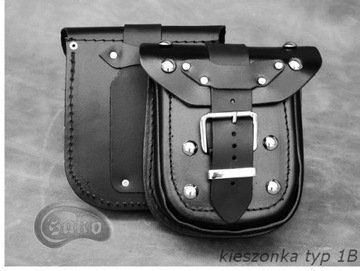 БОЛЬШОЙ МОТОЦИКЛОВЫЙ КОЖАНЫЙ ЧЕХОЛ 55L 37c