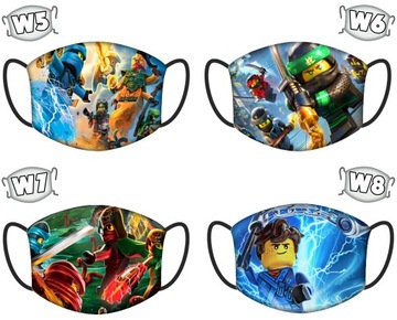 MASECZKA dla dzieci LEGO NINJAGO FULL NADRUK WZORY