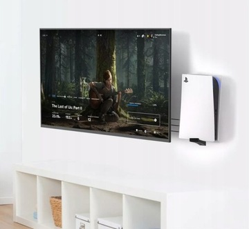 Wieszak ścienny Konsoli PlayStation 5 PS5 DIGITAL Solidny UCHWYT na ścianę