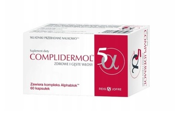 Complidermol 5 Alfa Kapsułki Na Zdrowe Włosy