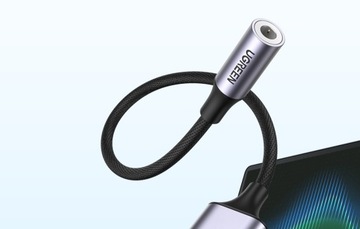 Аудиоадаптер UGREEN CM477 USB — Mini Jack 3,5 мм