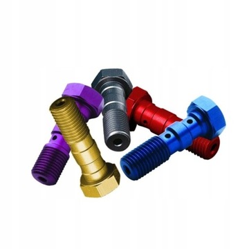 ŚRUBA PRZEWODU HAMULCOWEGO M10X1 BREMBO, TRW MCH961B