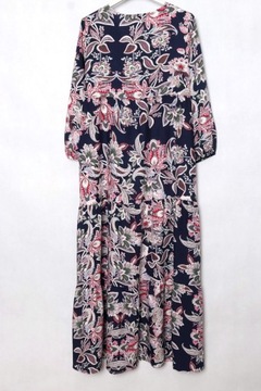 ITALY sukienka oversize LONG FALBANA r 44/46