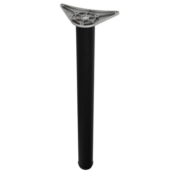 NOGA DO STOŁU NOGA MEBLOWA H110CM REGULACJA CZARNY