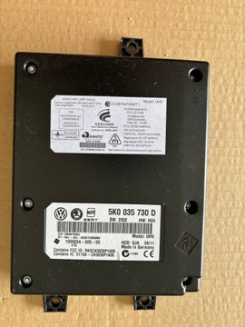 MODUŁ TELEFONU VW SKODA 5K0035730D