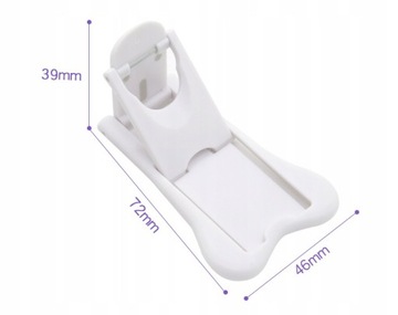 BLOKADA SZAF DRZWI PRZESUWNYCH ZABEZPIECZENIE 2SZT