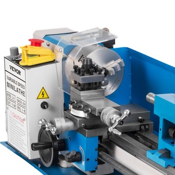 VEVOR Tokarka Do Metalu 180x350mm 550W 2500RMP