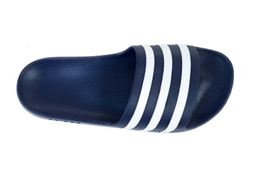 KLAPKI MĘSKIE ADIDAS ADILETTE GRANATOWE KLASYCZNE IDEALNE NA BASEN 40,5