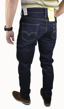 JEANSY SPODNIE LEVIS 511-1042 GRANATOWE W33 L32 PAS 88