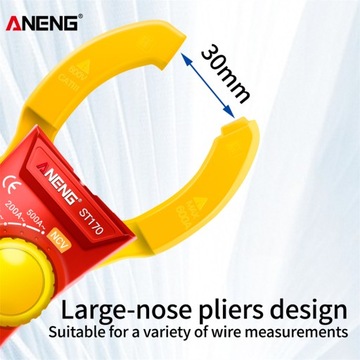 Интеллектуальные клещи ANENG ST170 1999 г.