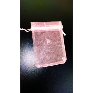 WORECZKI NA PREZENTY RÓŻOWA ORGANZA 10x14cm 100szt