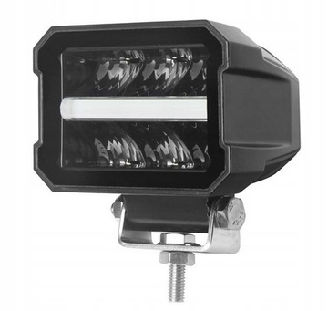 REFLEKTOR DROGOWY LED Z POZYCJĄ LED HALOGEN 12/24V