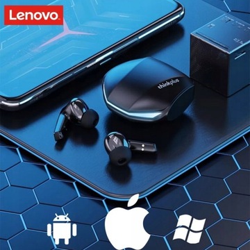 Беспроводные наушники LENOVO GM2 с Powerbank