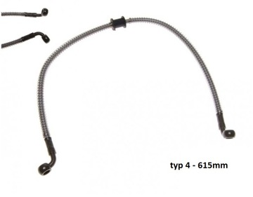 ТОРМОЗНОЙ ШЛАНГ YAMAHA МЕТАЛЛИЧЕСКАЯ ОПЛЕТКА ЗАДНИЙ - ПЕРЕДНИЙ