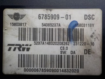 MINI R56 НАСОС АБС TRW 15803817