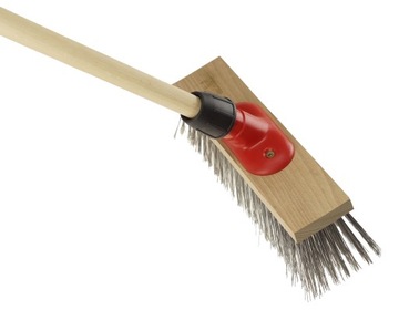 МЕТЛА УЛИЧНАЯ ЩЕТКА 270 ММ ПРОВОЛОЧНАЯ ЩЕТКА ДЛЯ ПАВЕЛА + ПАЛКА 150