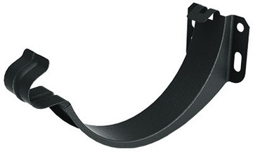 Hak rynny doczołowy Flamingo BUDMAT 125mm grafit