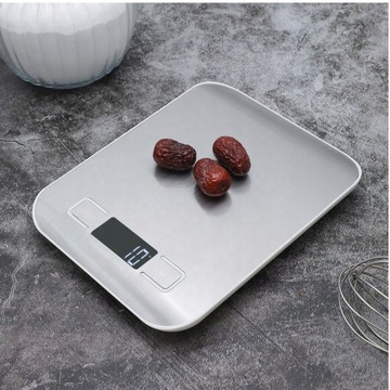 AKUMULATOROWA WAGA KUCHENNA LED USB 10KG/1G