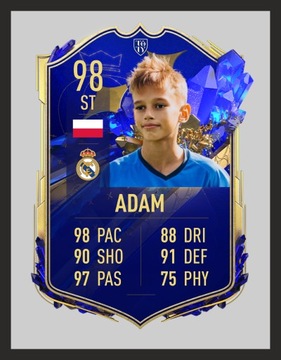 FIFA21Personalizowana karta FUT TOTY RAMKA 53x43