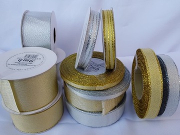 Taśma tasiemka satynowa, wstążka atłasowa, 38mm/32mb, 100 kolorów do wyboru
