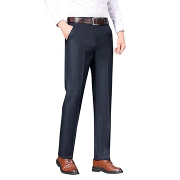 Streetwear Fashion Men Solid Slim Suit Pants Korea