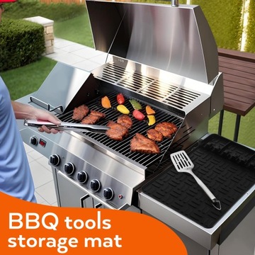 КОВРИК ДЛЯ ГРИЛЯ КУХОННАЯ СИЛИКОНОВАЯ ПОДКЛАДКА ДЛЯ КУХОННОЙ СТОЛЕШНИЦЫ ДЛЯ ИНСТРУМЕНТОВ ДЛЯ ГРИЛЯ