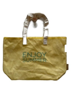 clarins enjoy summer torba plażowa żółta