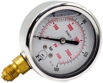 Manometr hydrauliczny 160 Bar 63mm ciśnieniomierz