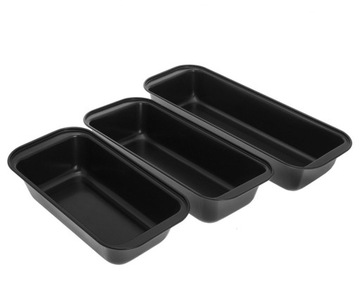 FORMA DO PIECZENIA ZESTAW FORM FOREMEK 3 SZT KOMPLET BLACH BLASZEK FOREMKI