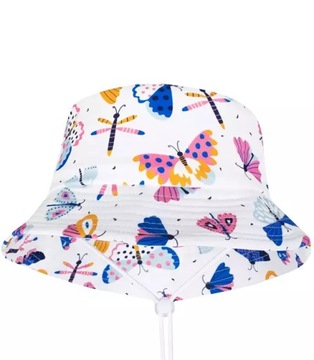 Kapelusz czapka BUCKET HAT nadruk dziecięcy