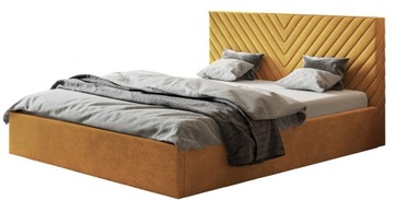 Łóżko tapicerowane MODENA SLIM 160x200 Pojemnik