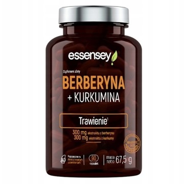 ESSENCE BERBERINE + TURMERIC 90t BERBERYNA KURKUMA
