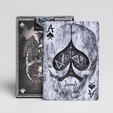 Игральные карты Леонардо MMXVIII да Винчи, серебро